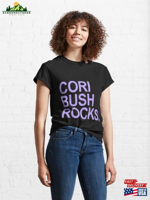 Cori Bush T-Shirtcori Rocks Blm Fist (Lavender 2) Classic T-Shirt Hoodie