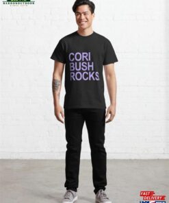Cori Bush T Shirtcori Rocks Blm Fist Lavender 2 Classic T Shirt Hoodie 3