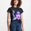 Cosmo Girl Portrait Art Classic T-Shirt Hoodie
