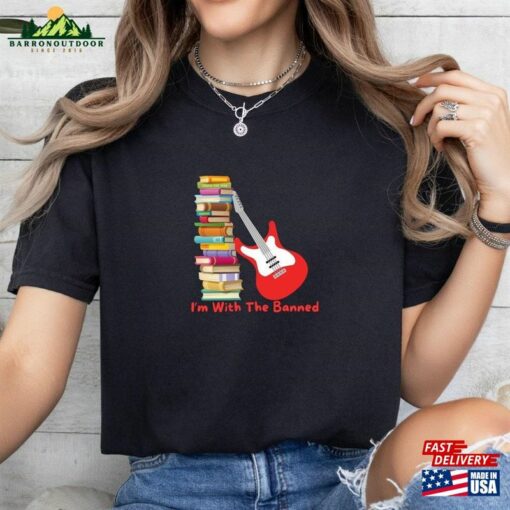 Cotton Shirt Banned Books Book Stack Classic Hoodie