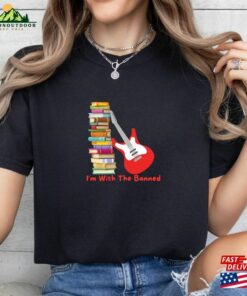 Cotton Shirt Banned Books Book Stack Classic Hoodie 3 Cotton Shirt Banned Books Book Stack Classic Hoodie 4