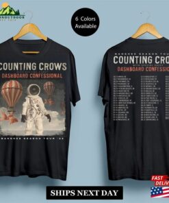 Counting Crows Banshee Season Tour 2023 Unisex Shirt T-Shirt 1 Counting Crows Banshee Season Tour 2023 Unisex Shirt T Shirt 2