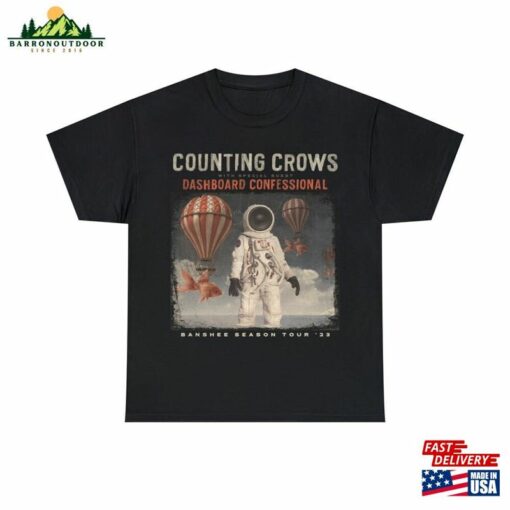 Counting Crows Banshee Season Tour 2023 Unisex Shirt T-Shirt