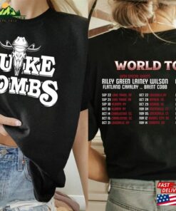 Country Concert Shirt Combs Crazy Bullhead 2023 World Tour T-Shirt 2 Side Classic Hoodie