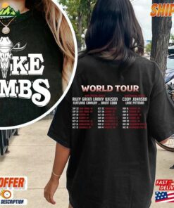 Country Concert Shirt Combs Crazy Bullhead 2023 World Tour T Shirt 2 Side Classic Hoodie 4