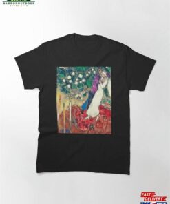 Couple Du Village Dessin Par Marc Chagall Paintings Artwork Classic T-Shirt Hoodie