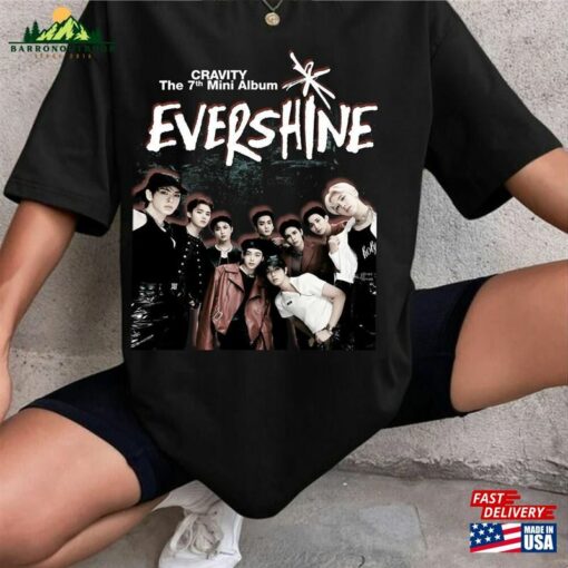 Cravity The 7Th Mini Album Evershine Shirt Kpop Tour Sweatshirt T-Shirt