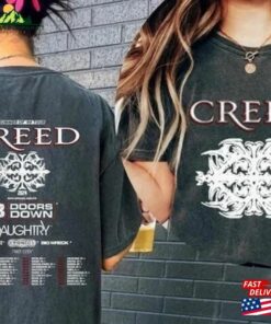 Creed 2024 Tour Summer Of’99 Shirt Band Fan Unisex Hoodie