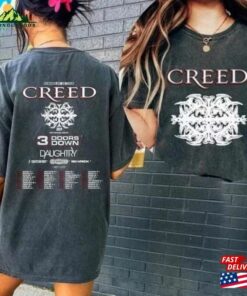 Creed 2024 Tour Summer Of'99 Shirt Concert Band Fan T-Shirt Sweatshirt 1 Creed 2024 Tour Summer Of99 Shirt Concert Band Fan T Shirt Sweatshirt 2