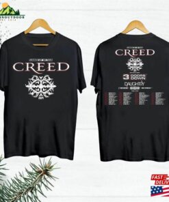 Creed Band 2024 Tour Summer Of ’99 Shirt Fan Gift Concert Merch Hoodie T-Shirt