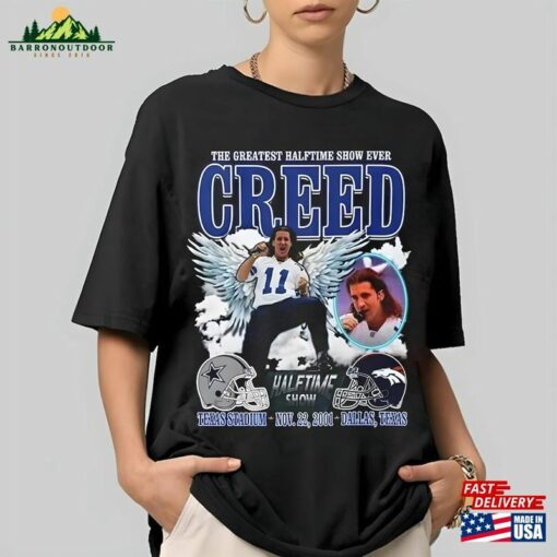 Creed Band Fan T-Shirt Summer Of ’99 Concert Shirt The Greatest Halftime Show Ever Sweatshirt Unisex