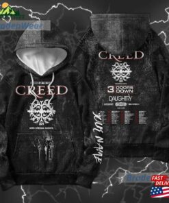 Creed Huge 2024 Reunion Tour Single Day Festival 3D Hoodie Sweatshirt