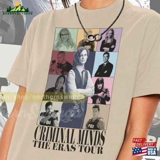 Criminal Minds Tour Shirt Cool Fan Art T 90S Poster 682 Tee Hoodie T-Shirt