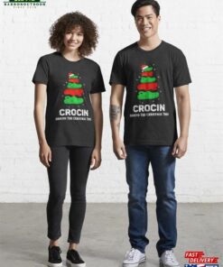 Crocin Around The Christmas Tree Family Pajamas Funny Xmas 2023 2024 Gift Essential T-Shirt Hoodie Crocin Around The Christmas Tree Family Pajamas Funny Xmas 2023 2024 Gift Essential T-Shirt Hoodie