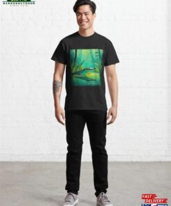 Crocodile Artwork Classic T Shirt Hoodie 3