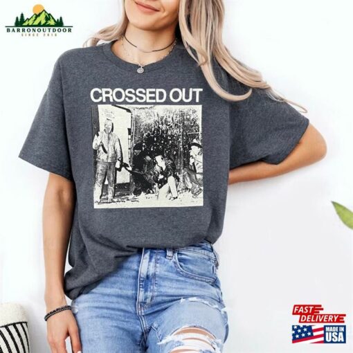 Crossed Out Shirt Sweatshirt Hoodie