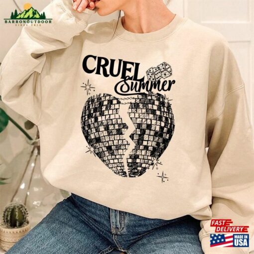 Cruel Summer Heart Sweatshirt Taylor Lover Album The Eras Tour 2023 Shirt T-Shirt Classic