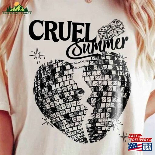 Cruel Summer Heart Sweatshirt Taylor Lover Album The Eras Tour 2023 Shirt T-Shirt Classic