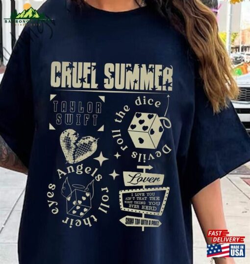 Cruel Summer Shirt Taylor Lover Merch Eras Sweatshirt T-Shirt