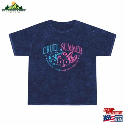 Cruel Summer Taylor Swift Mineral Wash Shirt Vintage’s Concert 2023 Unisex T-Shirt Hoodie