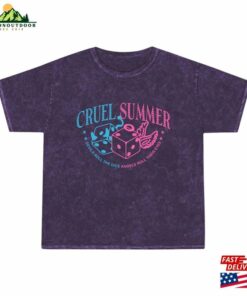 Cruel Summer Taylor Swift Mineral Wash Shirt Vintages Concert 2023 Unisex T Shirt Hoodie 3