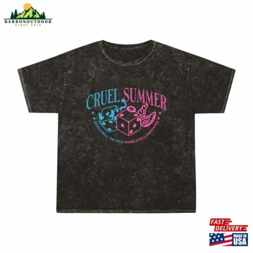 Cruel Summer Taylor Swift Mineral Wash Shirt Vintage’s Concert 2023 Unisex T-Shirt Hoodie