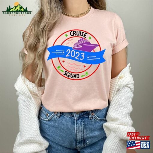 Cruise Squad 2023 Shirt Family Matching T-Shirt Gift For Summer Trip Classic Hoodie