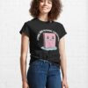 Crying Over Fictional Character Pink Book Classic T-Shirt Unisex