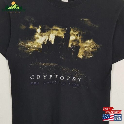 Cryptopsy American Rock Band Tour Vintage T-Shirt Hoodie Unisex