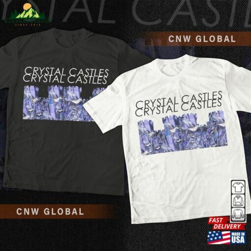 Crystal Castles Music Shirt Album Tee Tour 2023 Merch Classic Hoodie