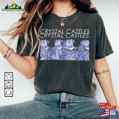 Crystal Castles Music Shirt Album Tee Tour 2023 Merch Classic Hoodie