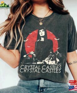 Crystal Castles Music Tour 2024 Sweatshirt Band Unisex Merch Crystal Castles Music Tour 2024 Sweatshirt Band Unisex Merch
