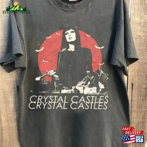 Crystal Castles Music Tour 2024 Sweatshirt Band Unisex Merch