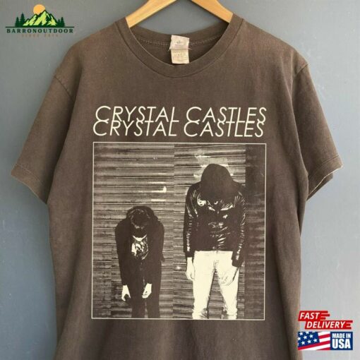 Crystal Castles Unisex T-Shirt Band Music Shirt Sweatshirt Classic