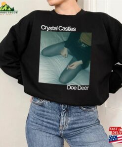 Crystal Castles Unisex T-Shirt Doe Deer Song Tee Music Band Graphic Shirt Classic Hoodie