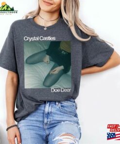 Crystal Castles Unisex T Shirt Doe Deer Song Tee Music Band Graphic Shirt Classic Hoodie 3