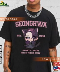 Custom Ateez Kpop Shirt World Tour 2023 Sweatshirt Classic 4