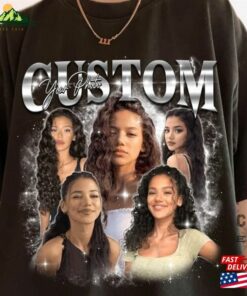Custom Bootleg T Shirt Shirt With Girlfriend Face Photo Vintage T Shirts Unisex Classic 1