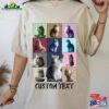 Custom Eras Tour Shirt Cat Pet Portrait T-Shirt Hoodie