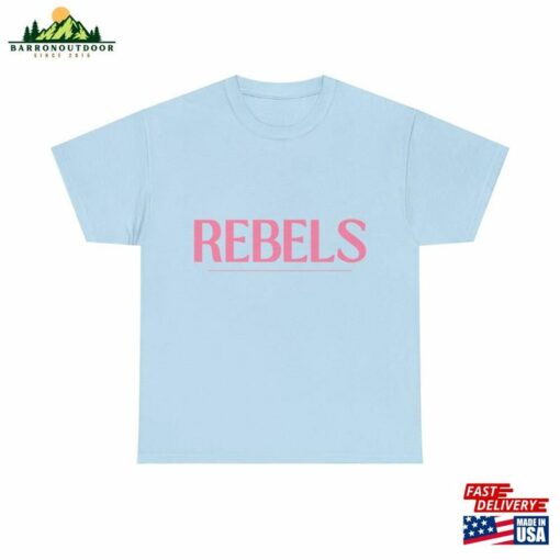 Custom Game Day Gildan Brand Rebels T-Shirt Pink Out Friday Night Lights Lots Of Color Choices Sizes Small 5Xl Plus Hoodie Sweatshirt