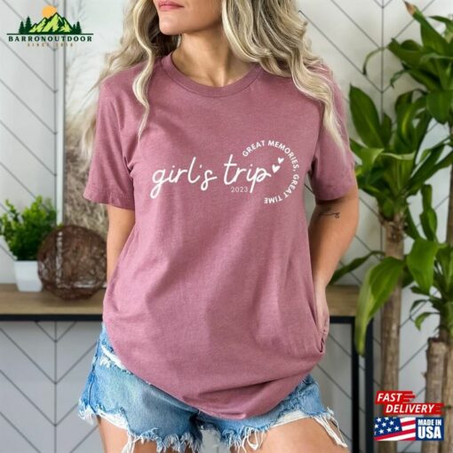 Custom Girls Trip 2023 Sweatshirt Tour Shirt Friends Hoodie Classic