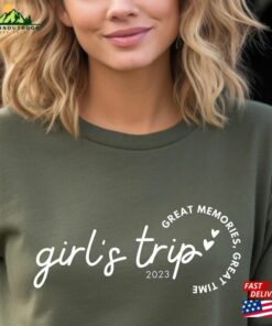 Custom Girls Trip 2023 Sweatshirt Tour Shirt Friends Hoodie Classic
