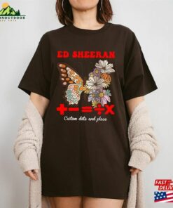Custom Mathematics Tour Shirt Butterfly T Shirt Equals Shirts Unisex 4