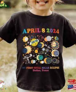 Custom My First Total Solar Eclipse Kid Shirt Toddler Tee Spring America Souvenir Gift Sweatshirt Classic Custom My First Total Solar Eclipse Kid Shirt Toddler Tee Spring America Souvenir Gift Sweatshirt Classic