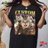 Custom Pet Photo Vintage Washed Shirt Cat Comfort Colors T-Shirt Classic