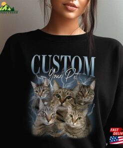 Custom Pet Vintage Shirt Cat Your Own Bootleg Shirts Dog Classic Hoodie