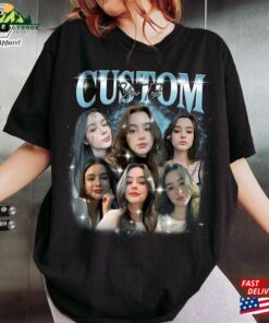 Custom Photo Vintage T Shirts Face Shirt For Boyfriend With Girlfriend T Shirt Sweatshirt 2
