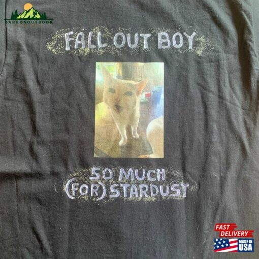 Customizable Fall Out Boy So Much (For) Stardust Shirt Tour 2023 Sweatshirt T-Shirt