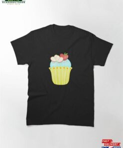 Cute Apple Cupcake Classic T-Shirt Unisex