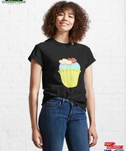 Cute Apple Cupcake Classic T-Shirt Unisex 2 Cute Apple Cupcake Classic T Shirt Unisex 3